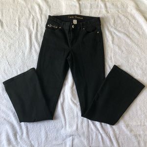 Cache Premium Black Bootcut Jeans